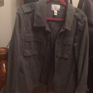 Button down jacket